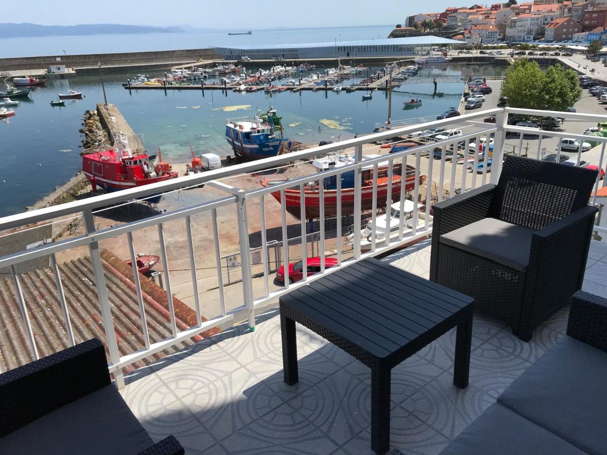 Apartamento Vista Al Puerto De フィニステレ エクステリア 写真