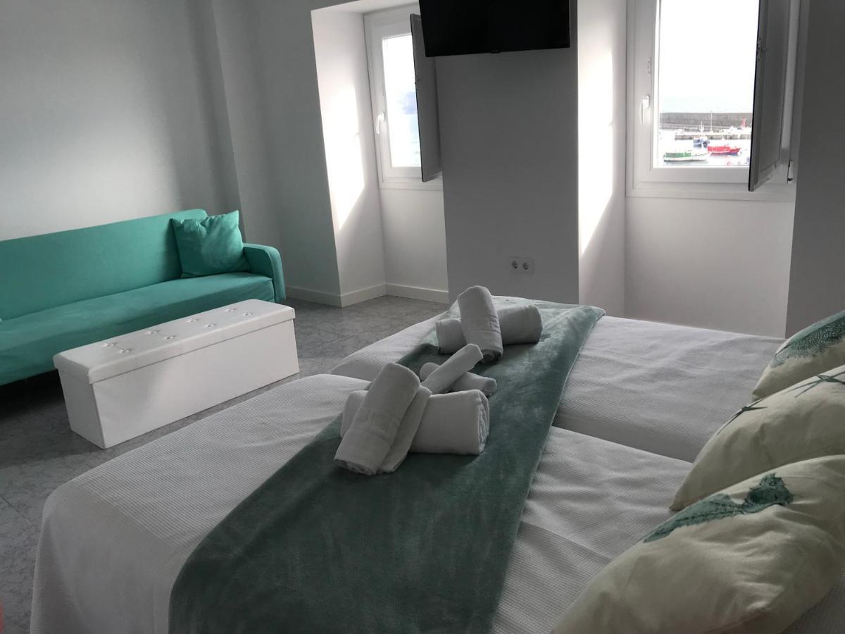 Apartamento Vista Al Puerto De フィニステレ エクステリア 写真